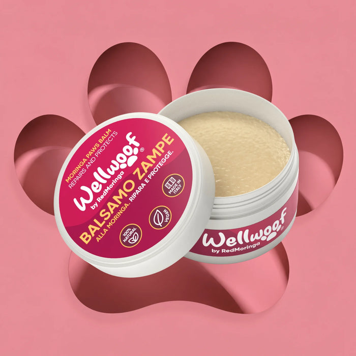 Dog and Cat Paw Cream - 100% Natural Repairs and Protects Paw Pads - 70ml