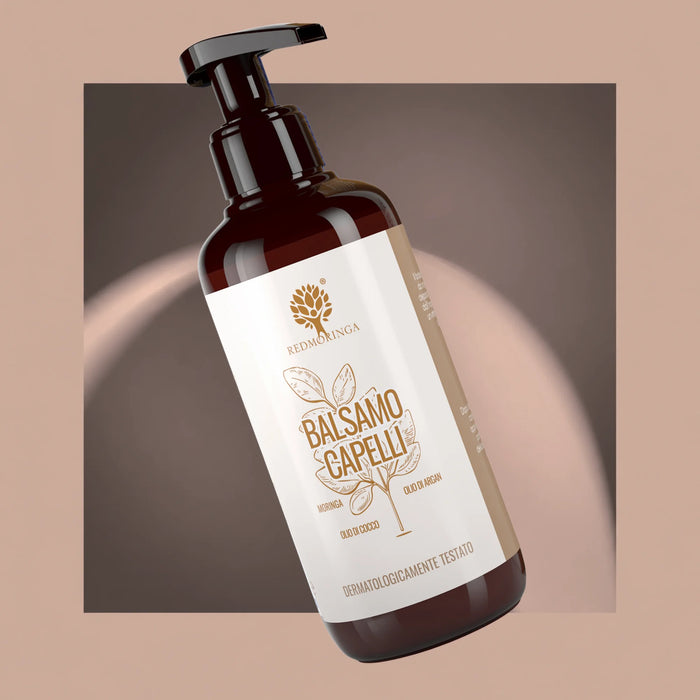 Moringa Natural Conditioner, Coconut Oil, Argan and Karité