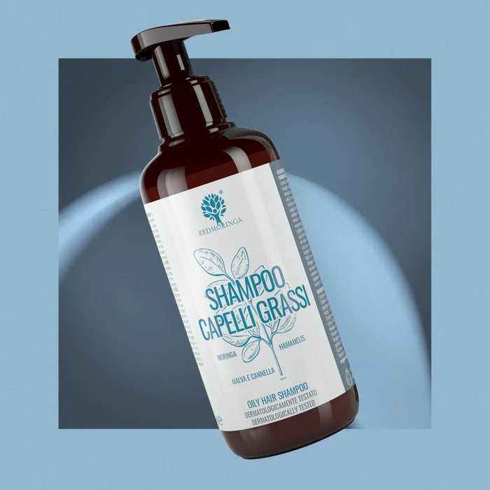 Organic and Natural Moringa Shampoo for Oily Hair